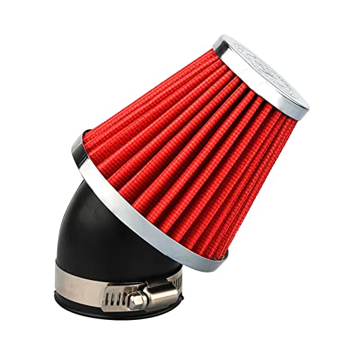 NIBBI Motorcycle Air Filter, 42mm Air Filter for Dirt Bike Mini Bike Pit Bike Motocross GY6 ATV - size: 42MM