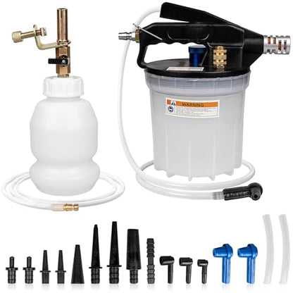 3L Brake Bleeder Kit, One Person Vacuum Brake Fluid Bleeder Kit