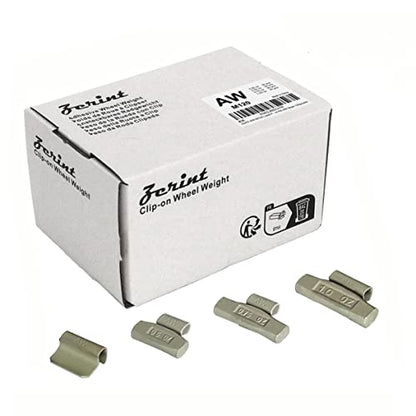 AW-M120 Wheel Weight Kit AW Style 120pcs/kit;Grey 120pcs/kit: 1/4oz, 1/2oz, 3/4oz, 1oz 30pcs Each - size: AW-M120