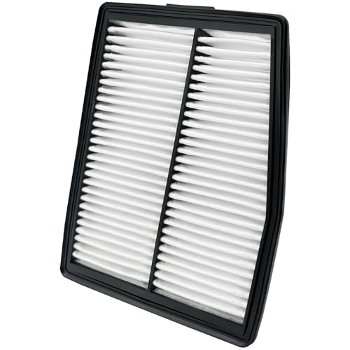 Only fit Hybrid, Capume Engine Air Filter JM5100 Fit for 2021-2025 2026 Santa Fe Hybrid 1.6L, 2022-2026 Tucson, 2021-2026 Sorento, 2023-2026 Sportage, 2020-2026 Sonata Hybrid 2.0L, 28113-L5100,CA12817 - size: 9.72" x 7.72" x 1.14"