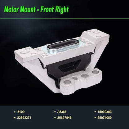 Set of 3 Motor Mount Chevy Cobalt HHR G5 Ion 2.0L 2.2L 2.4L Auto - size: 2006-2008 Cobalt 2.4L