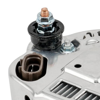 KAX Alternator Fit for Cooper 2002-2008 1.6L High Amp Alternators for 11049N 12V 105Amp CW S6 6-Groove Pulley,105 amp,11049N, YLE102340, 88861830, MPA11049, 12317515030, 11049, 90295577 - size: 11049N