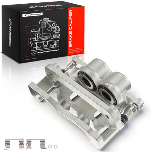 A-Premium Front Right Passenger Disc Brake Caliper with Bracket - style: #18-B4918A
