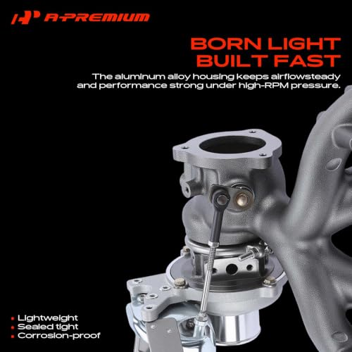A-Premium Complete Turbocharger Turbo Kit with Gasket