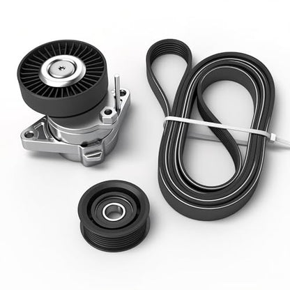 Belt Tensioner Idler Pulley & Belt Assembly Kit