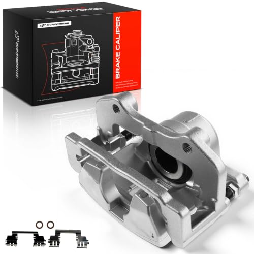 A-Premium Disc Brake Caliper Assembly with Bracket Compatible with Chrysler and Dodge Models - 300/Challenger/Charger 2012-2021 - Front Right Passenger Side