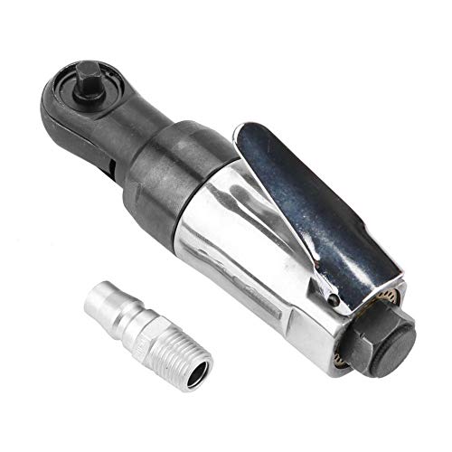 Air Ratchet Mini Palm Air Wrench Pneumatic Ratchet 1/4 or 3/8 Inch Composite Drive Straight Shank Air Ratchet Wrench(3/8")