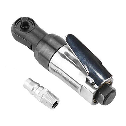 Air Ratchet Mini Palm Air Wrench Pneumatic Ratchet 1/4 or 3/8 Inch Composite Drive Straight Shank Air Ratchet Wrench(3/8")