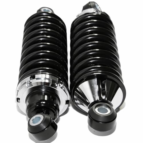 Rear Street Rod Coil Over Shock SET Black Coated Springs (Spring Rate:250) - size: Spring Rate:250