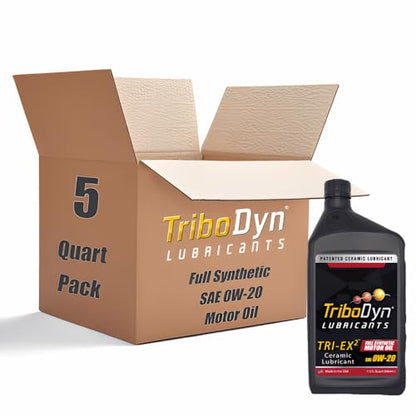 0W-20 Full Synthetic Motor Oil API SP and Dexos 5 Quart Box - size: 5 Quart Box