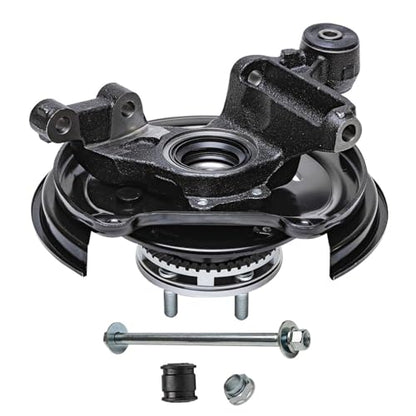 Detroit Axle - Rear Steering Knuckles & Wheel Hub Bearings Struts w/Coil - size: 4QU48640/ Big strut kit