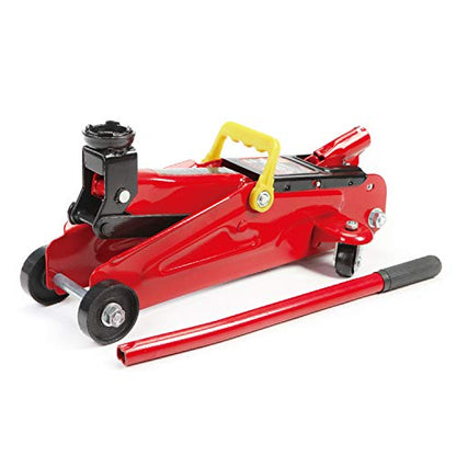 BIG RED 2 Ton Hydraulic Floor Jack, 4000 lbs Capacity Low Profile Trolley Service Jack with 5.2"-13.3" Lifting Range, Heavy Duty Steel Car Jack for Sport Utility Vehicle, Cars, Red - size: 2 Ton (4,000 lb) Floor Jack