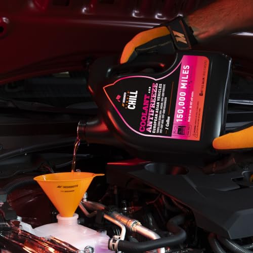 Mishimoto Liquid Chill® OE Coolant, Pink/Red, European/Asian Vehicles, 1 Gallon