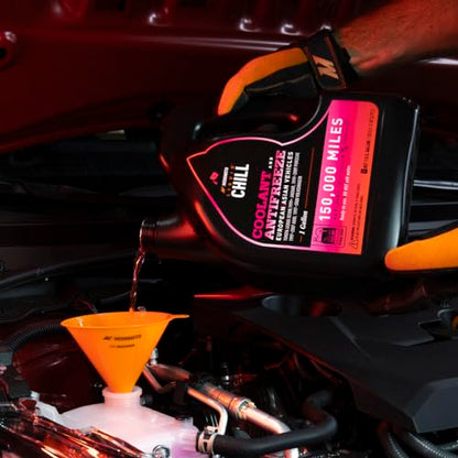 Mishimoto Liquid Chill® OE Coolant, Pink/Red, European/Asian Vehicles, 1 Gallon