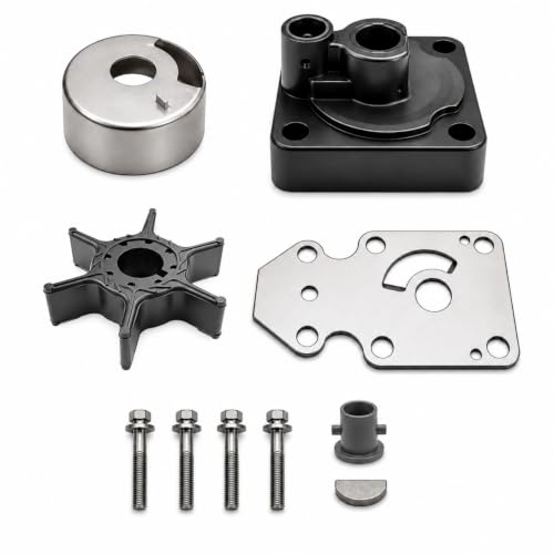 63V-W0078-00 Outboard Water Pump Kit for Yamaha 9.9 15 HP Motor - size: 9.9 15 HP