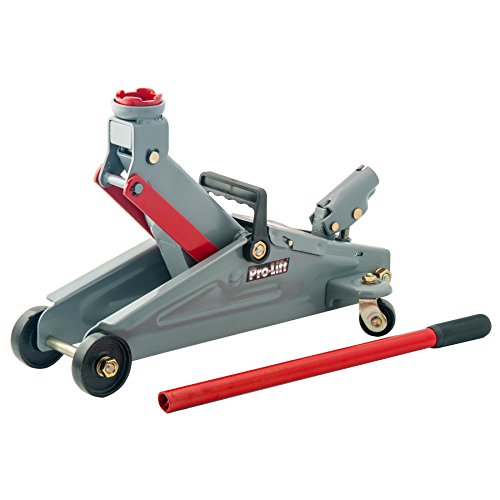 Pro-Lift F-2332 Grey Hydraulic Floor Jack - 2 Ton Capacity - color: Siliver