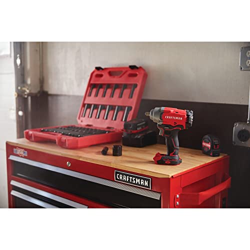 CRAFTSMAN V20 Cordless Impact Wrench, 1/2 inch, Bare Tool Only (CMCF920B) - style: Brushless Impact Wrench (Tool Only)