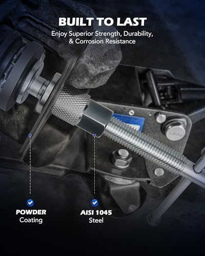 OMT 2 in 1 Brake Caliper Compression Tool & Radiator Fluid Bleeder Kit - color: Black