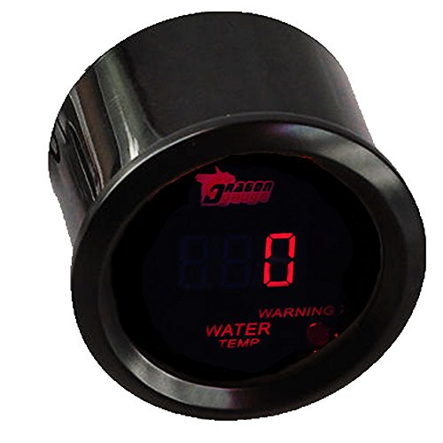 ESUPPORT Car 2" 52mm Digital Water Temp Gauge Temperature Meter Kit - color: Water Temp Gauge