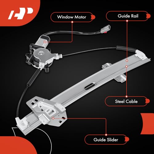 A-Premium Front Driver Side Power Window Regulator with Motor Assembly - style: Front Driver