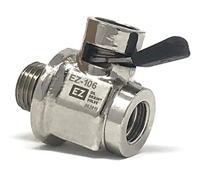 EZ-106(14mm-1.5) EZ Oil Drain Valve with removable Hose End Combo