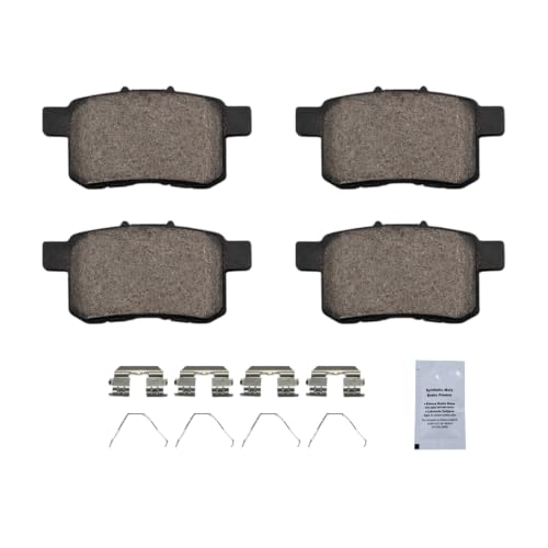 HUSCH Brake Kit Ceramic Brake Pads and Brake Rotors Fit for Acura TSX 09-14 - size: 31479+D1451