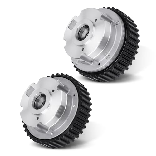 DS7Z-6256-A DS7Z-6256-B Camshaft Sprocket Set Intake Exhaust Timing Gear Engine Variable Valve Timing VVT Compatible with Ford Escape 2013-2019 1.5L Fiesta 2014-2019 1.6L Fusion 2013-2020 1.5L