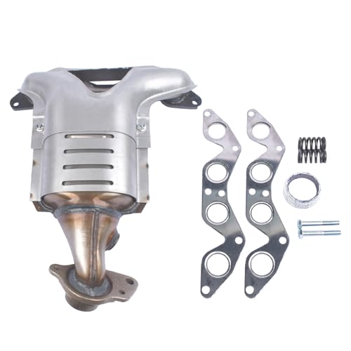 Exhaust Manifold w/Catalytic Converter Replacement for Honda Civic 4 cylinder 1.7L 2001-2005 18160-PLM-A50 18160-PLM-A00 674-608