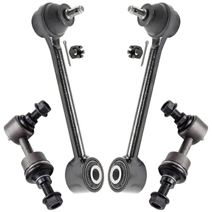 Detroit Axle - FWD Rear 4pc Control Arms Kit for 13-18 - size: 4CS48193/4PC
