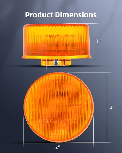2x 2 9 Led Side Marker Light Clearance