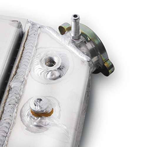 OHOB-COOL 3 Row Full Aluminum Radiator with Fan For 1984-1990 Chevy Corvette 5.7L V8 /1982-2002 S10 Conversion LS - size: 82-02 chevy