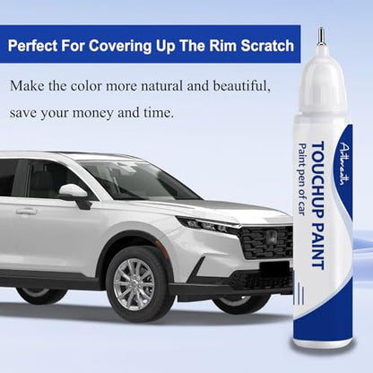 Platinum White Pearl NH-883P Touch Up Paint for Honda OEM Color Match - color: Platinum White Pearl(NH-883P)