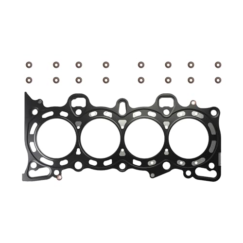 KAX Engine Cylinder Head Gasket Set Compatible with Honda Civic 1992-1995 1.6L, Civic del Sol 1993-1995, Head Gasket Kit, OE# HS9915PT, HS5923W - size: HS 9915 PT