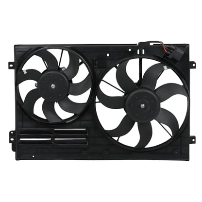 Radiator Cooling Fan Replacement for Jetta A3 CC Beetle 1.8L 1.9L