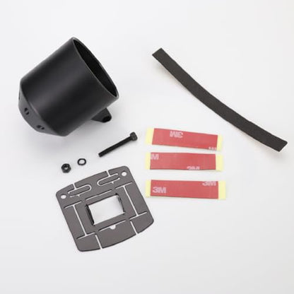 RACETECH 52mm Universal Single Gauge Mounting Cup & Stand – Black - color: Black, size: 52mm (2-1/16")