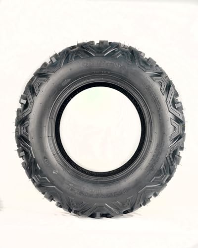 GarveeTech Set of 2 ATV UTV All-Terrain Tires 25x8-12, 6PR Tubeless Heavy Duty Off-Road Tires for Mud & Sand, Durable Off-Road Performance & High Load Capacity - size: AT25X8-12, style: Pattern 110