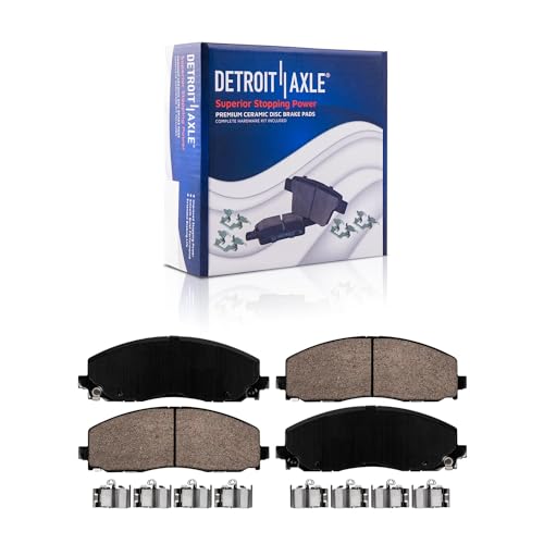 Detroit Axle - Brake Kit for 2017-2021 Chrysler Pacifica 2020-2021 Voyager - size: 10PR54920/KIT