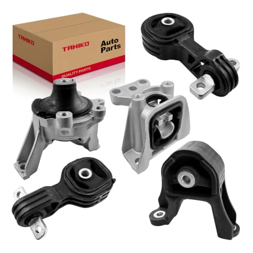 5PCS Engine Motor Mounts Compatible with 2007-2011 CRV 2.4L 4WD Automatic Transmission Replacement A4595 A65010 A4598 A4535 A4536 - size: 2007-2011 CRV 2.4L