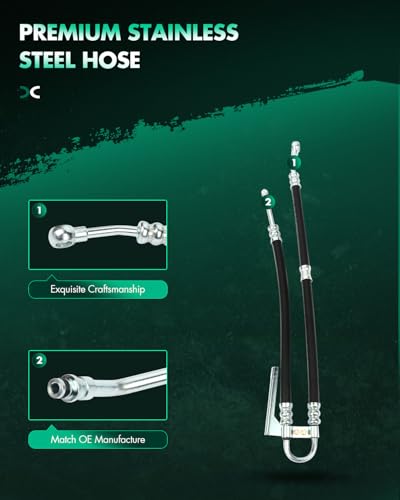 SCITOO Power Steering Pressure Hose for Mercedes-Benz ML350 R350