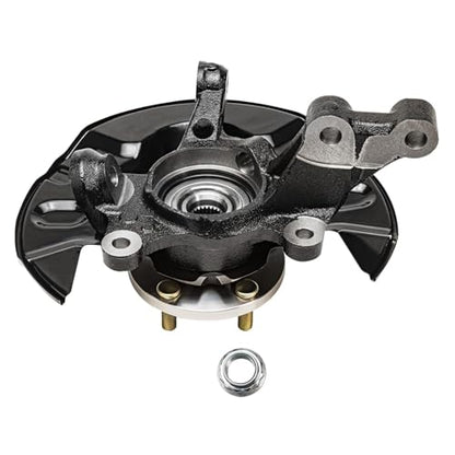 Detroit Axle - Front Steering Knuckles & Hub Bearings Lower Control Arms - size: 4CU47744/4PC