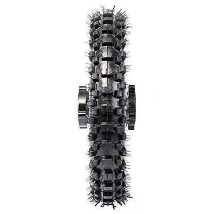 TDPRO 80/100-12 Rear Tire Disc Brake Rim With 15mm Bearing Set for Pit Pro Dirt Bike - size: Rear 12in