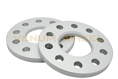 Complete Kit of 12mm Hubcentric Wheel Spacers with Extended Shank 12x1.5 Chrome Lug Bolts