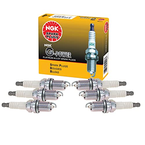 NGK Set of 6 G-Power Platinum Spark Plugs For Acura Dodge Jeep Mitsubishi V6