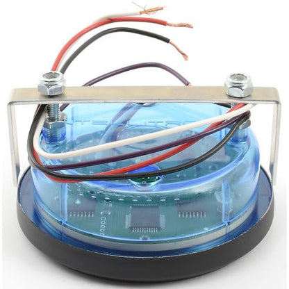 Intellitronix Speedometer Bargraph Memory Programmable Black Bezel M9222B (Blue) - color: Blue