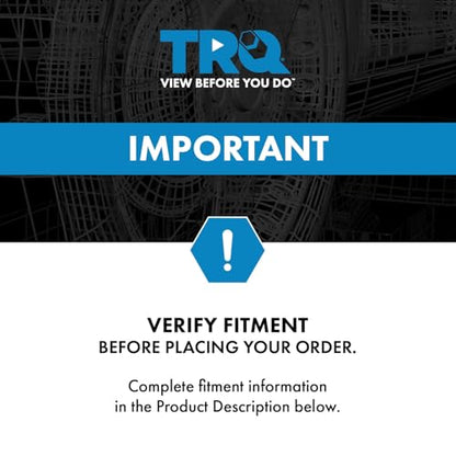 TRQ Front Upper Control Arm with Ball Joint Set Driver and Passenger Side - style: PSA62285