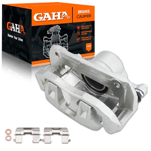 GAHA 19B2584 Front Left Brake Caliper w/Bracket Passenger Side - size: 19B2584