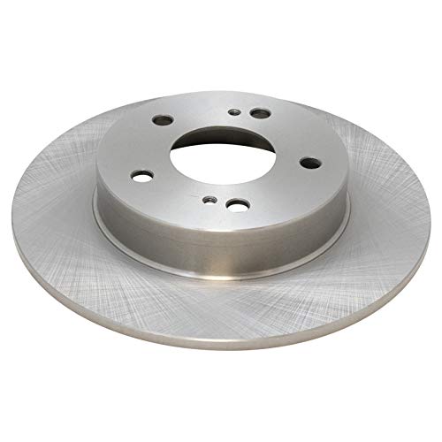 TRQ Front and Rear Brake Pad and Rotor Set Ceramic Vented Solid Rotors - style: BKA11178