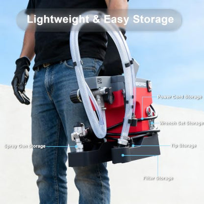AEROPRO Tools 750W Airless Paint Sprayer for House Painting, 3000PSI
