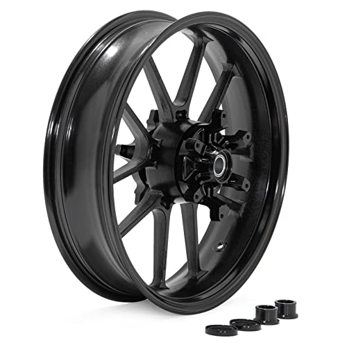 TOFR 17"x4.25" Rear Wheel Rim Cush Drive for Honda CRF250R 2004-2013 - color: Black, size: Rear 02-12