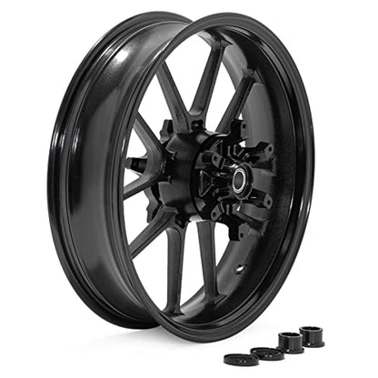 TOFR 17"x4.25" Rear Wheel Rim Cush Drive for Honda CRF250R 2004-2013 - color: Black, size: Rear 02-12